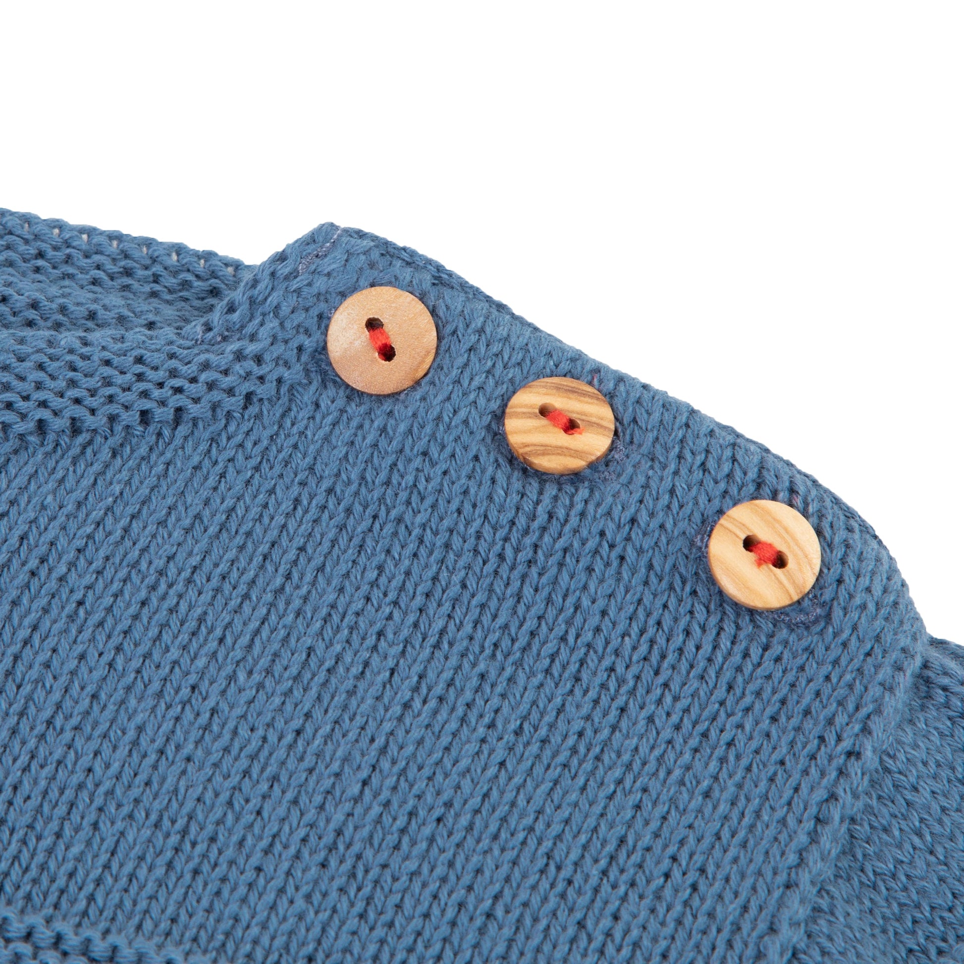 Pull mousse bleu orage Les Enfantines