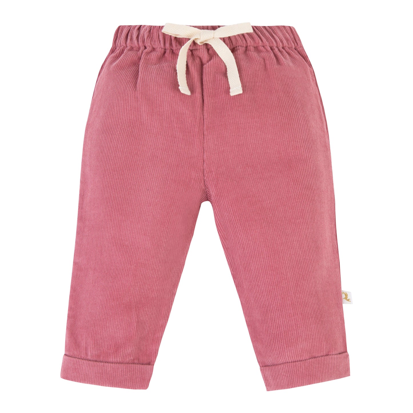 Pantalon belette velours vieux rose Les Enfantines
