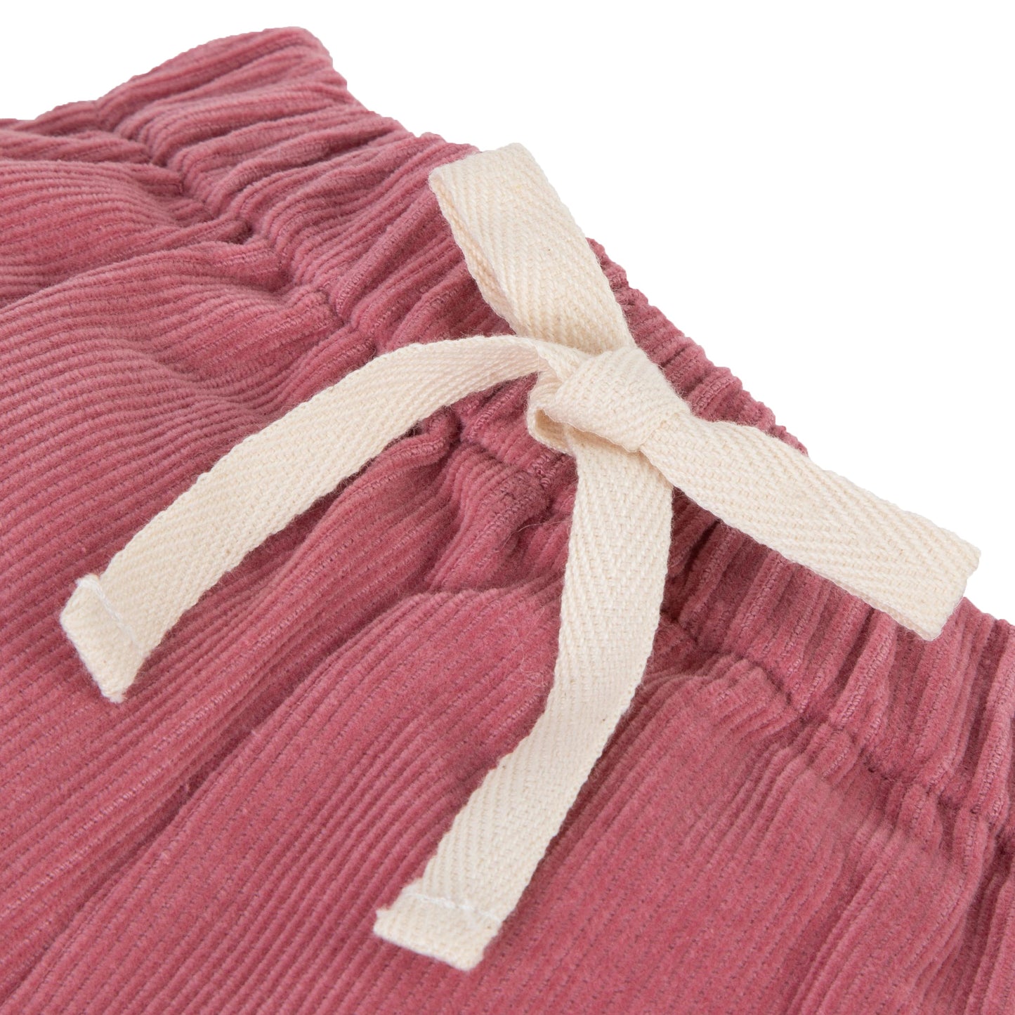 Pantalon belette velours vieux rose Les Enfantines