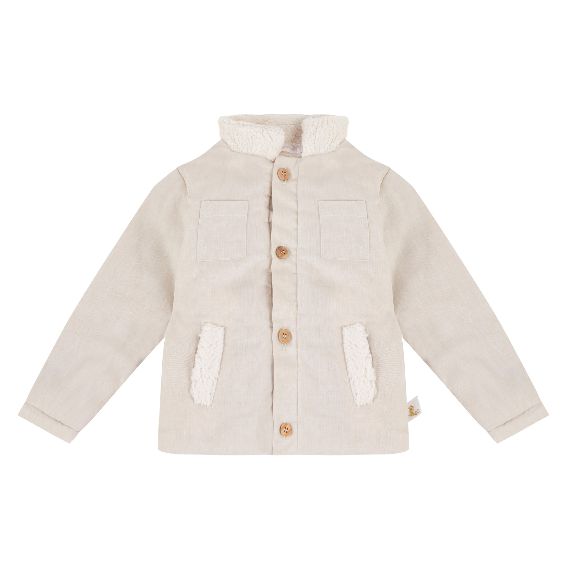 Veste Mulot sable Les Enfantines