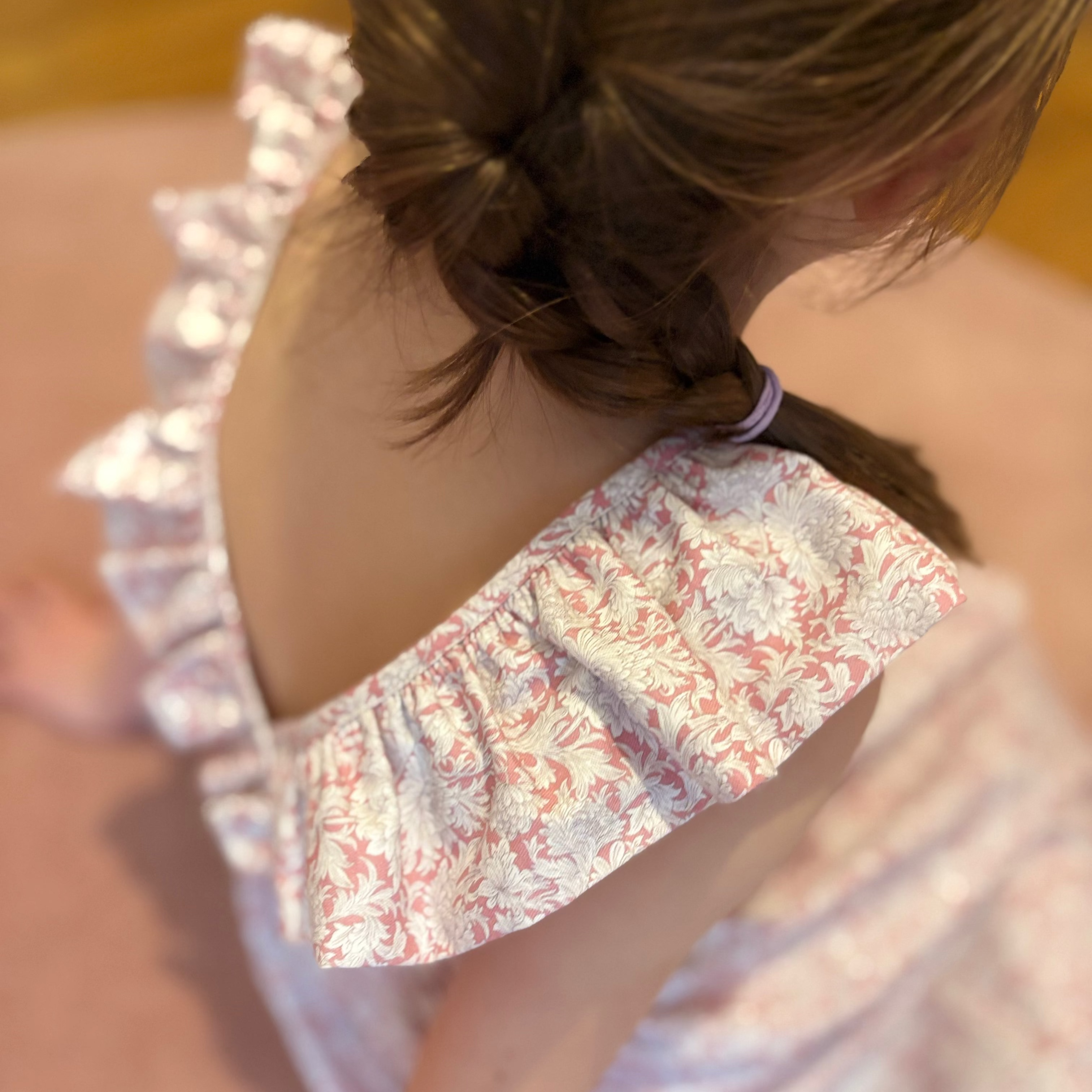 Robe Autruche camelia Les Enfantines