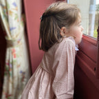 Robe coquerelle léopard rose Les Enfantines