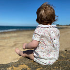 Barboteuse calao papillons Les Enfantines