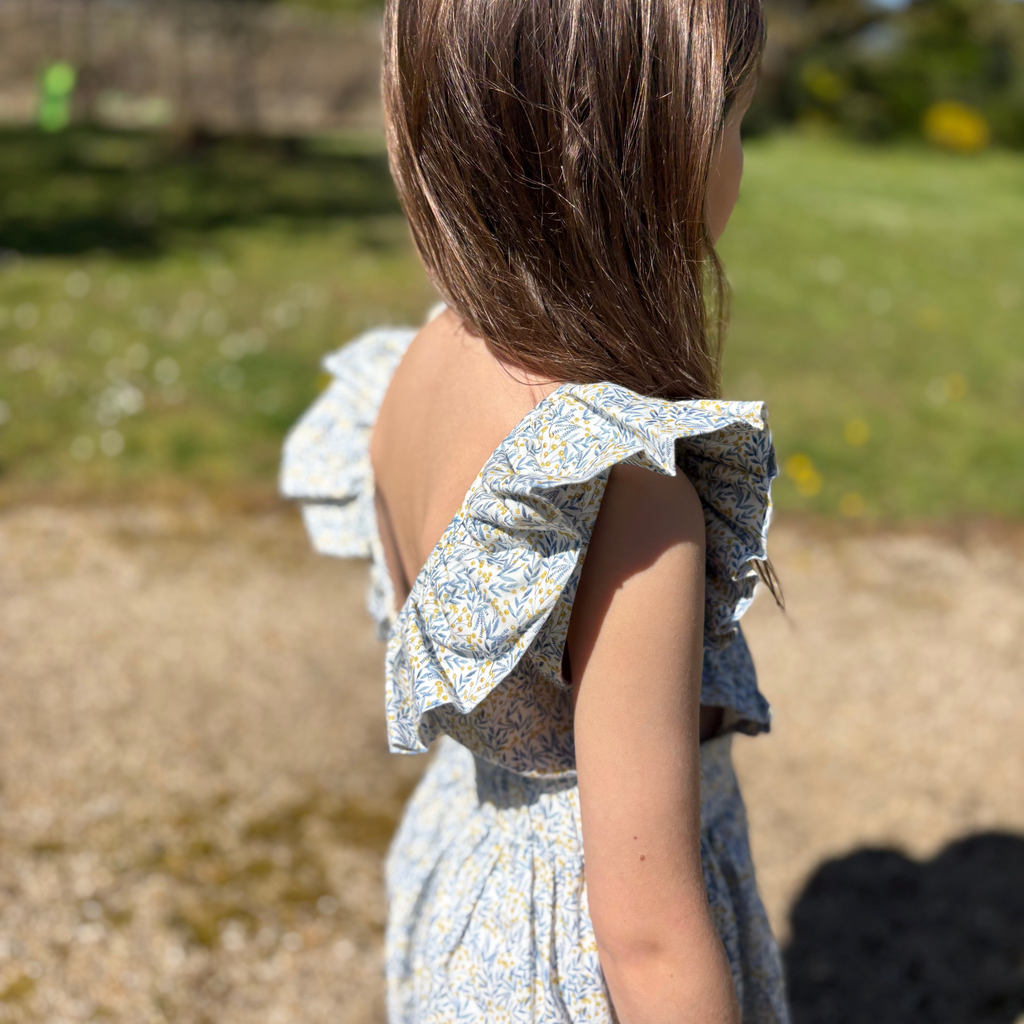 Robe Autruche mimosa