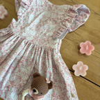 Robe Autruche camelia