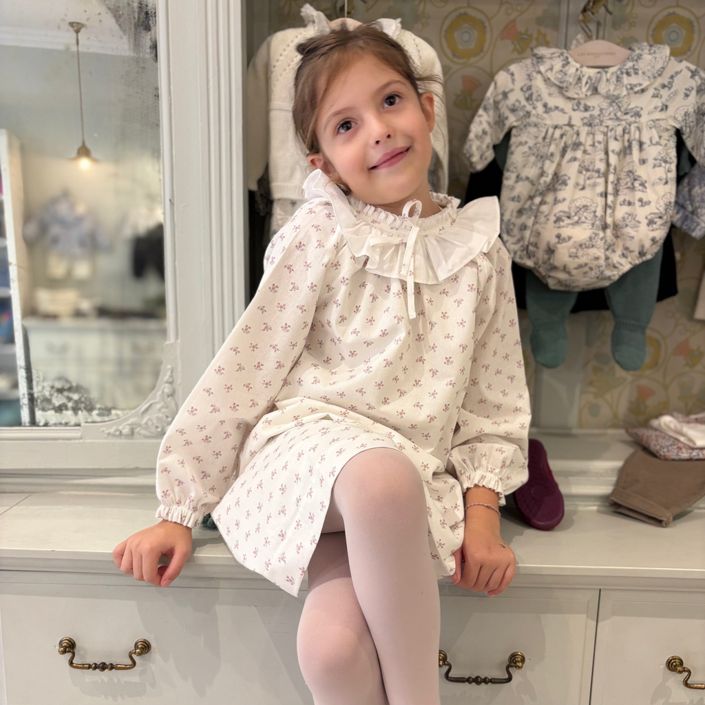 Robe Perdrix Roses de Ronsard