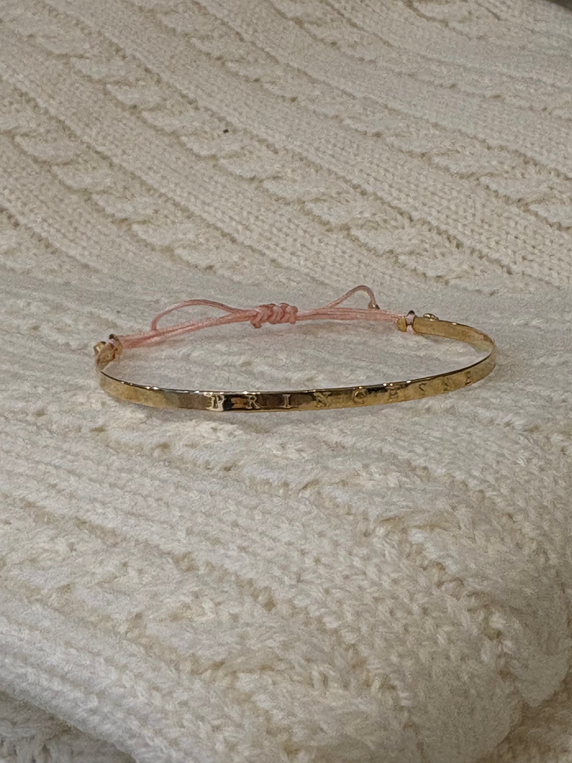 Bracelet jonc or Les Enfantines