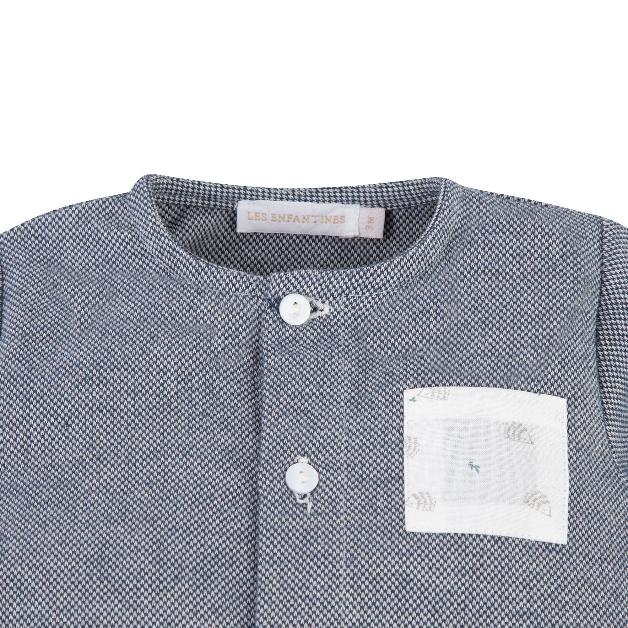 Barboteuse calao marine Les Enfantines