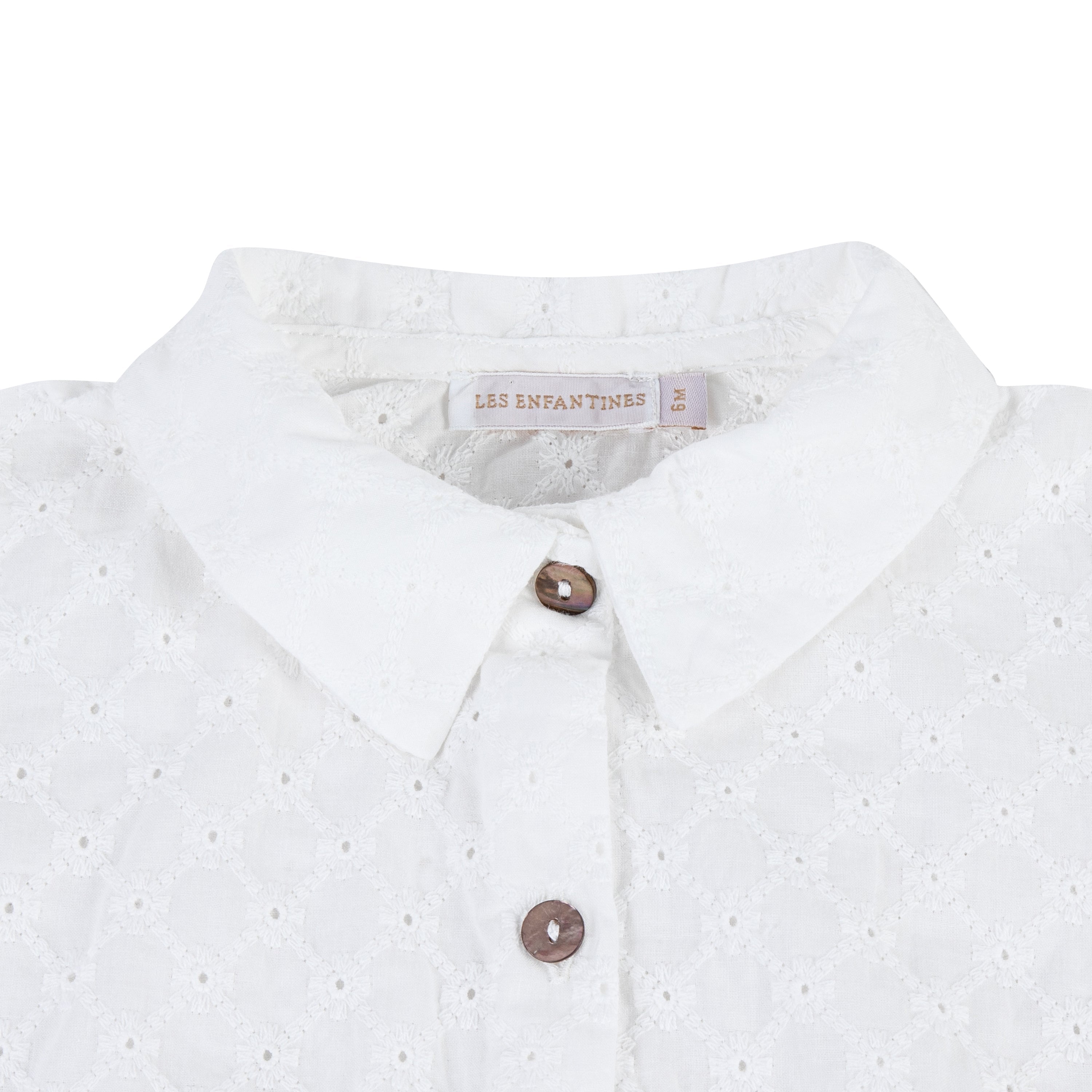 Barboteuse Calao Damier blanc Les Enfantines