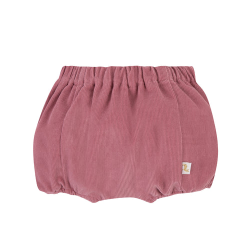 Bloomer Hérisson velours vieux rose Les Enfantines