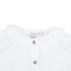 Blouse coquerelle damier blanc Les Enfantines