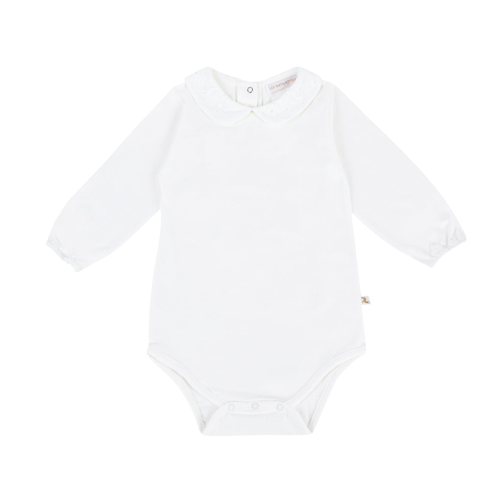 Body Chouette Damier blanc Les Enfantines