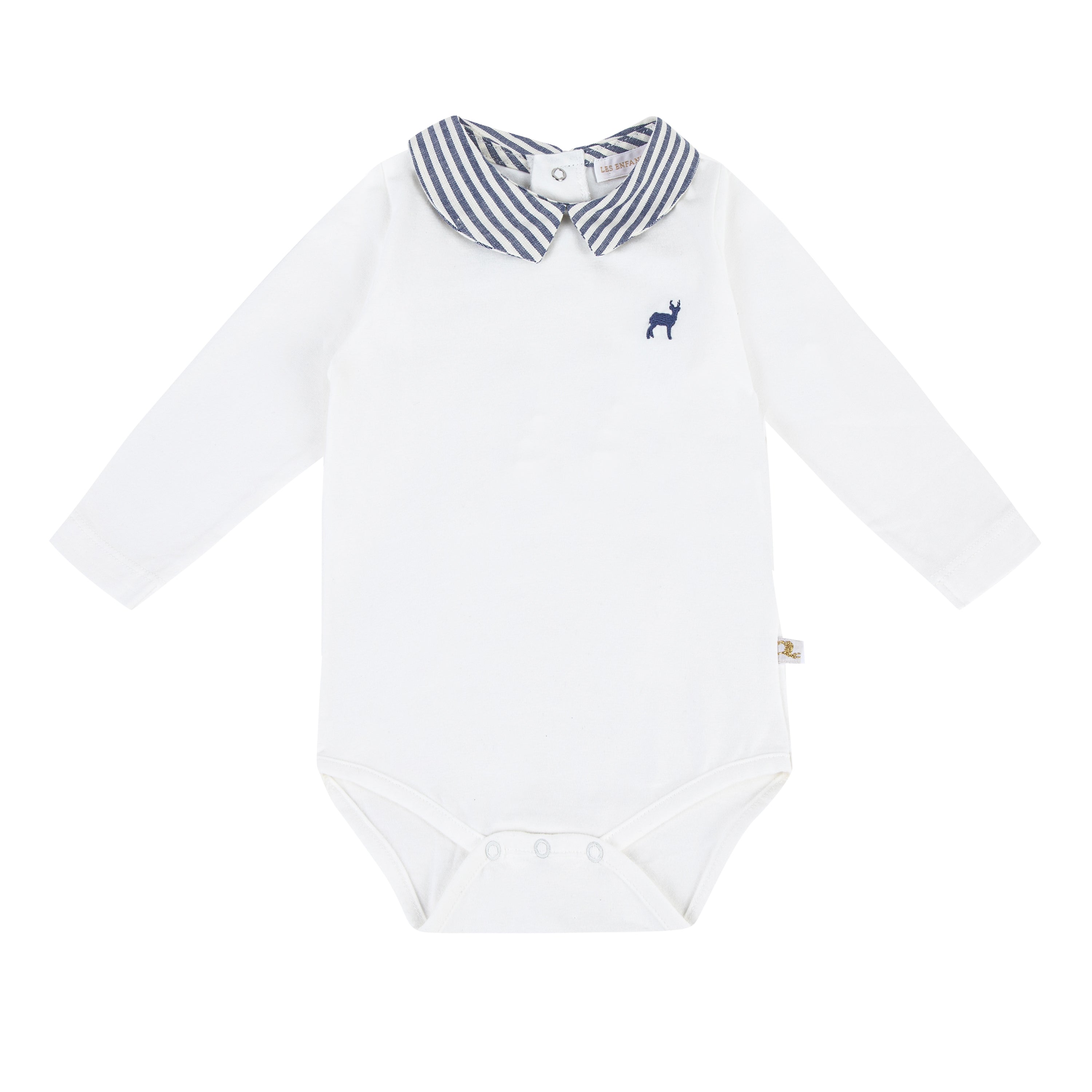 Body Coucou Rayures marine Les Enfantines
