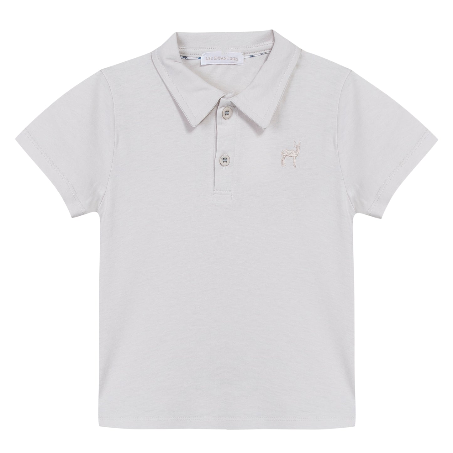 Polo Manchot beige les enfantines