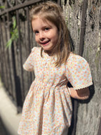 Robe Flamant orange sanguine Les Enfantines