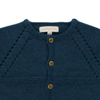 Cardigan Chevreuil vert sapin les enfantines