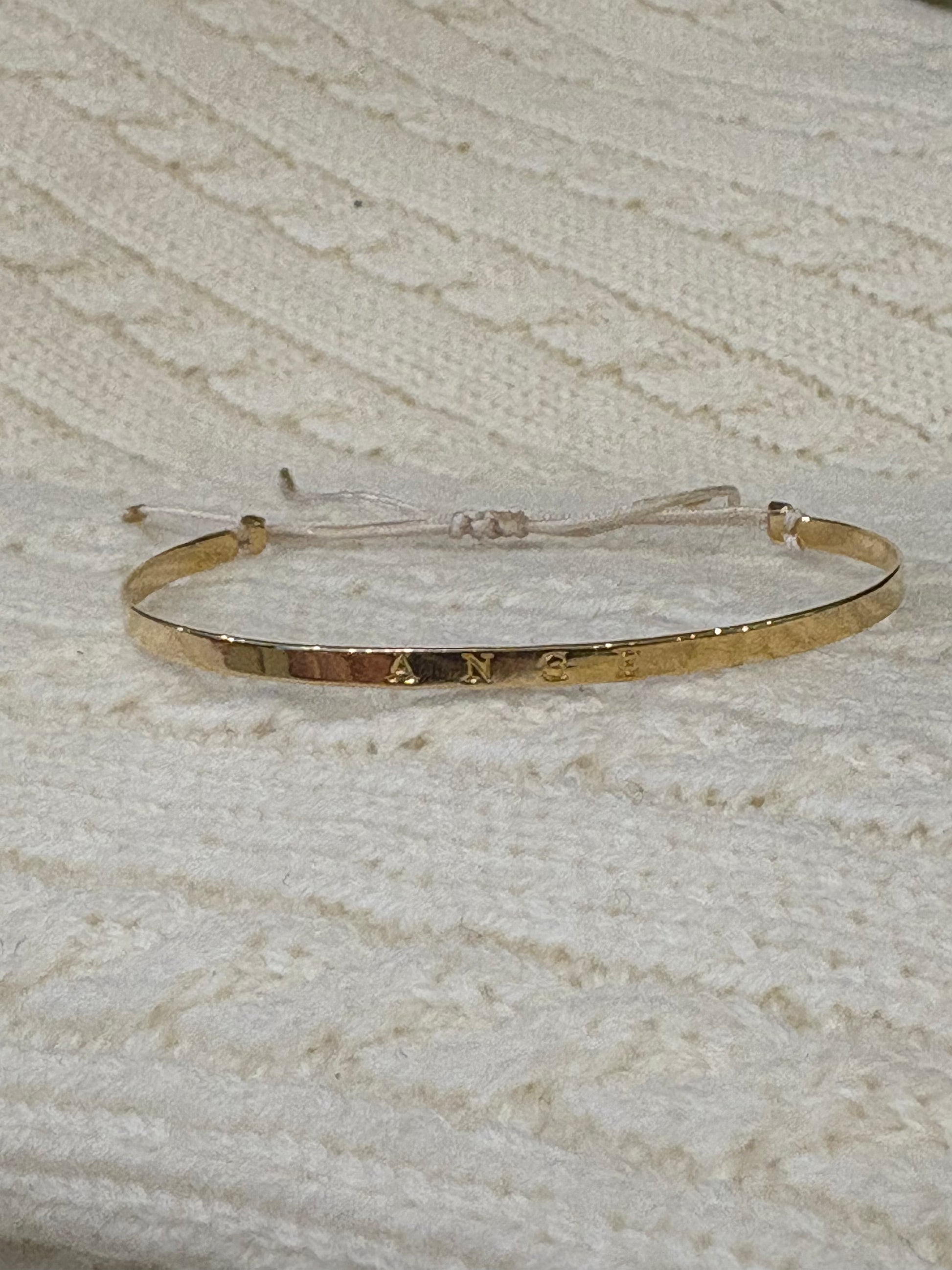 Bracelet jonc or Les Enfantines