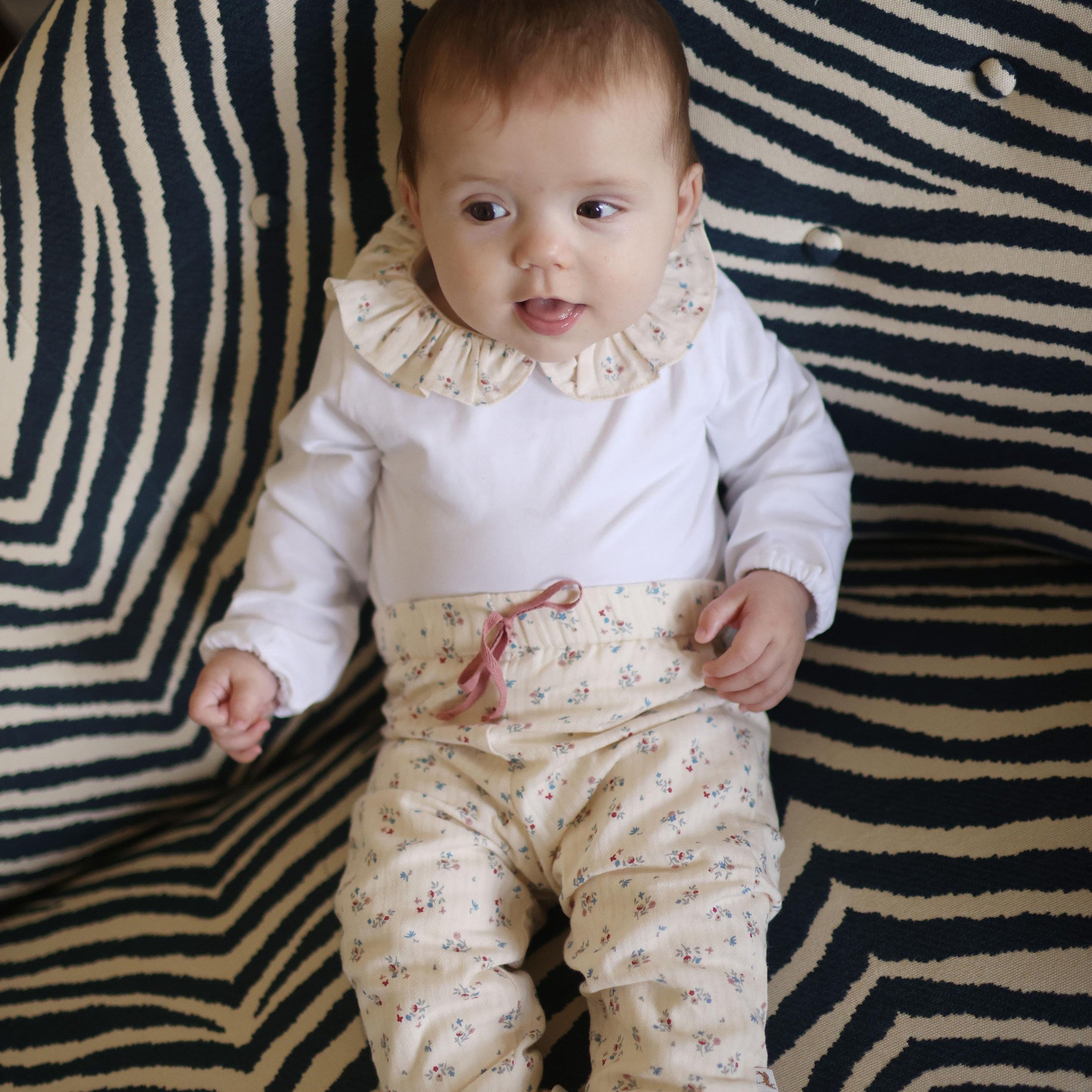 Pantalon Hérisson tulipes les enfantines