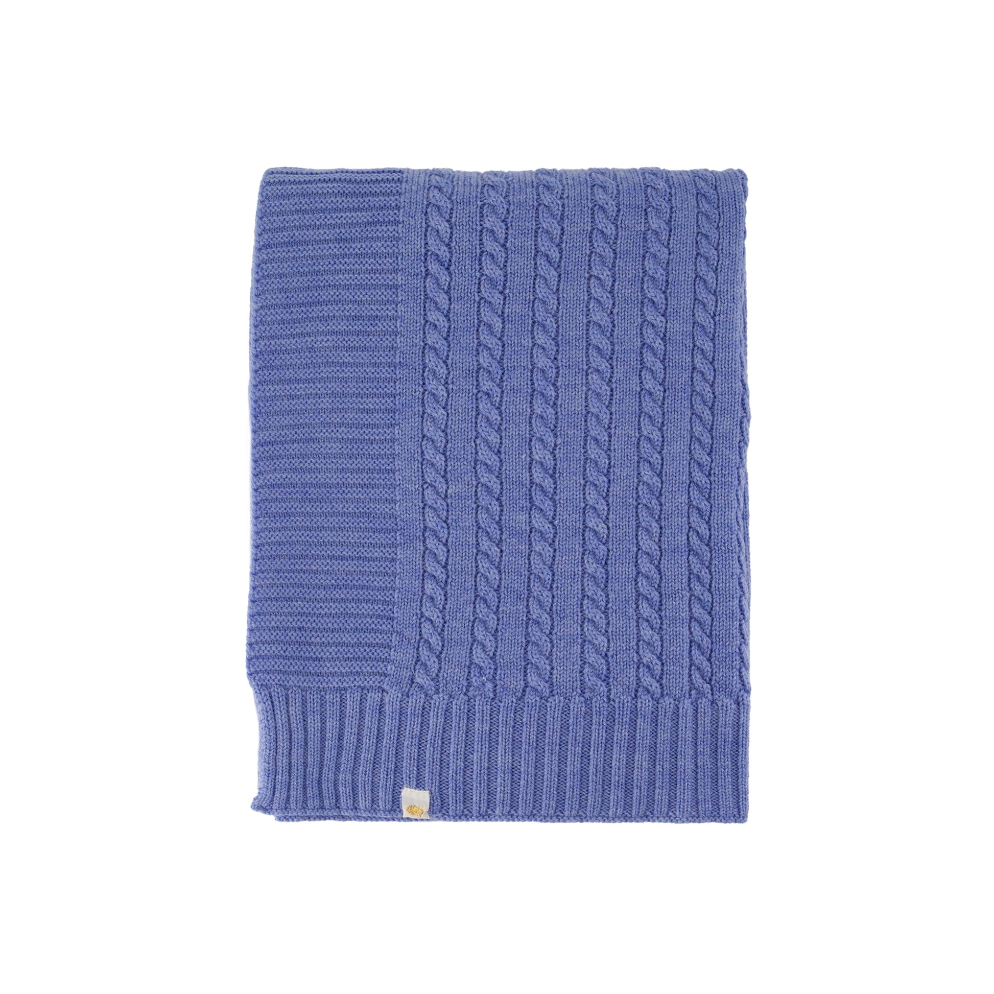 Couverture Marmotte Bleu Nuage Les Enfantines