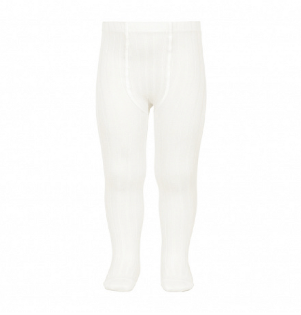 Collants blanc casse Les Enfantines
