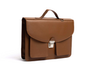 Cartable cuir chocolat