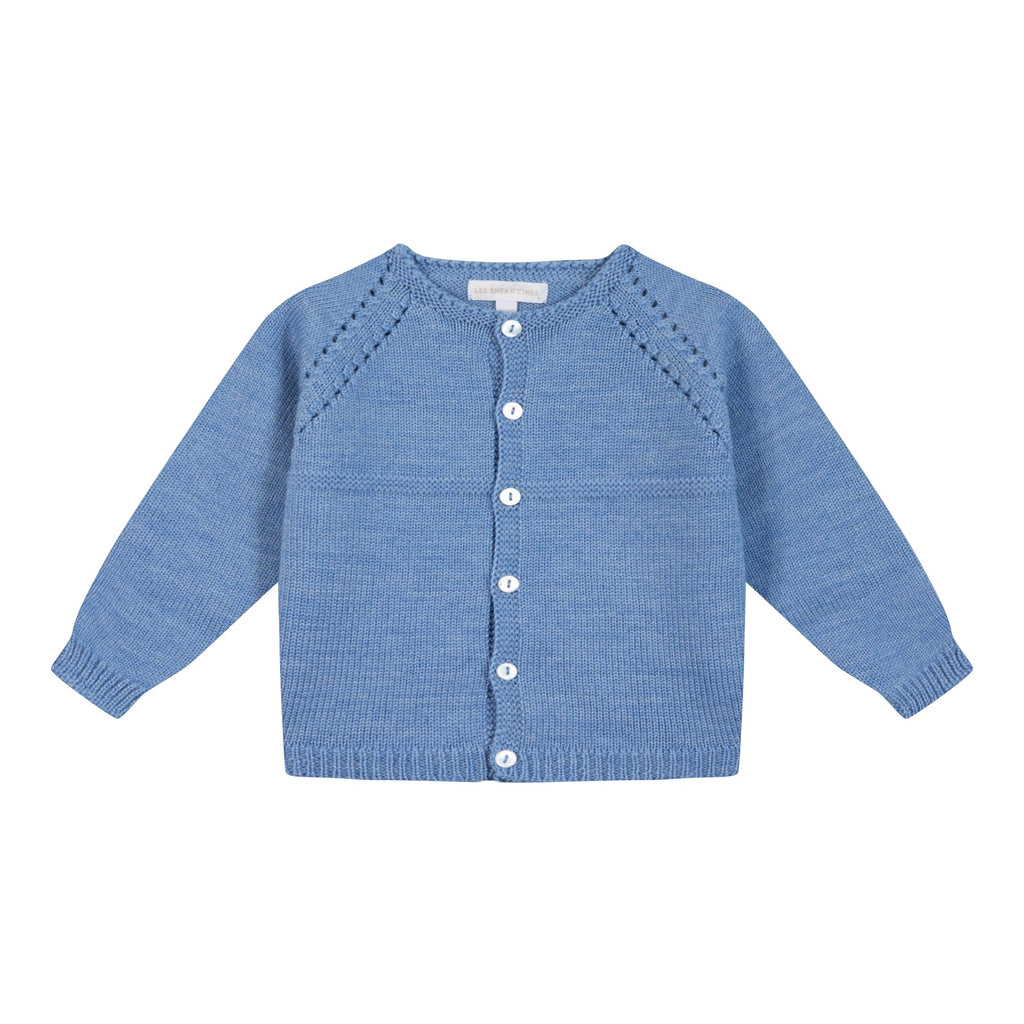 Cardigan Chevreuil bleu nuage Les Enfantines