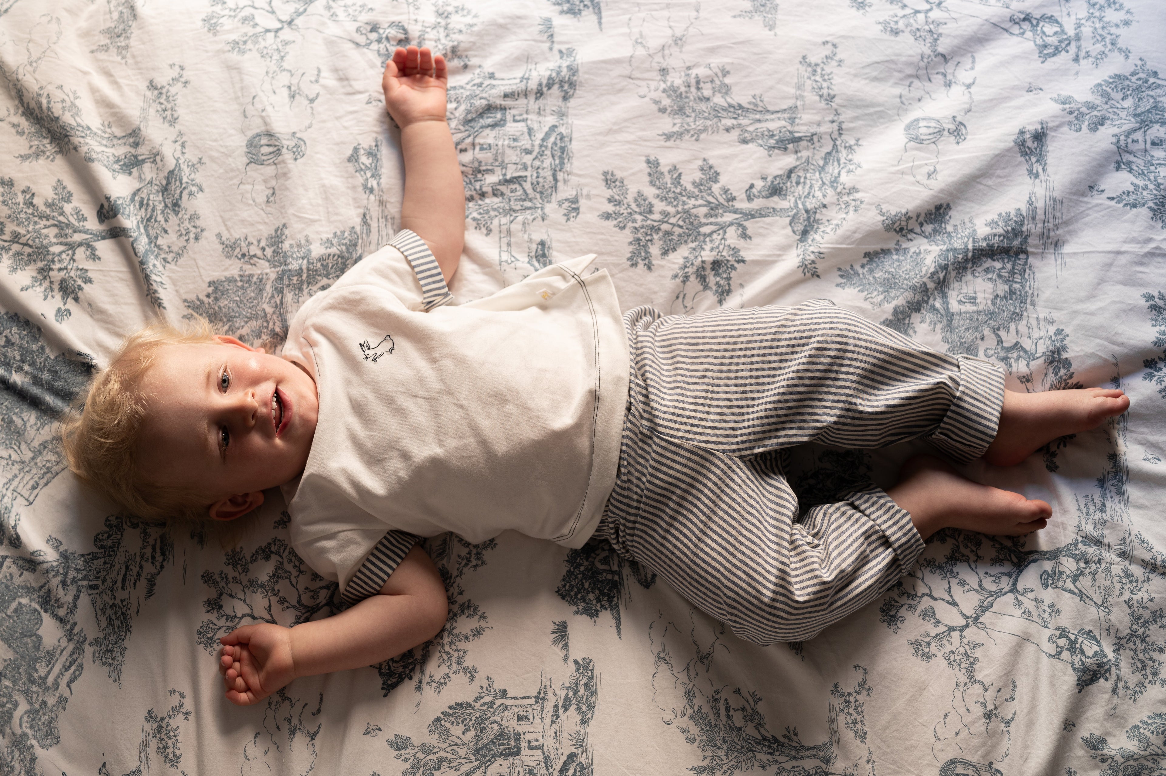 Pyjama Loir Rayures marine Les Enfantines