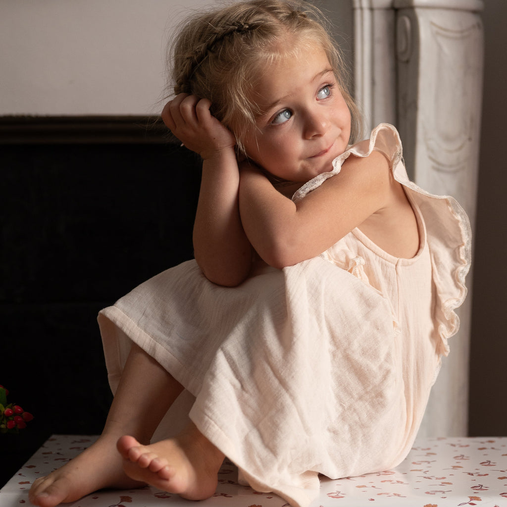 Robe Chaton Gaze Pétale Les Enfantines