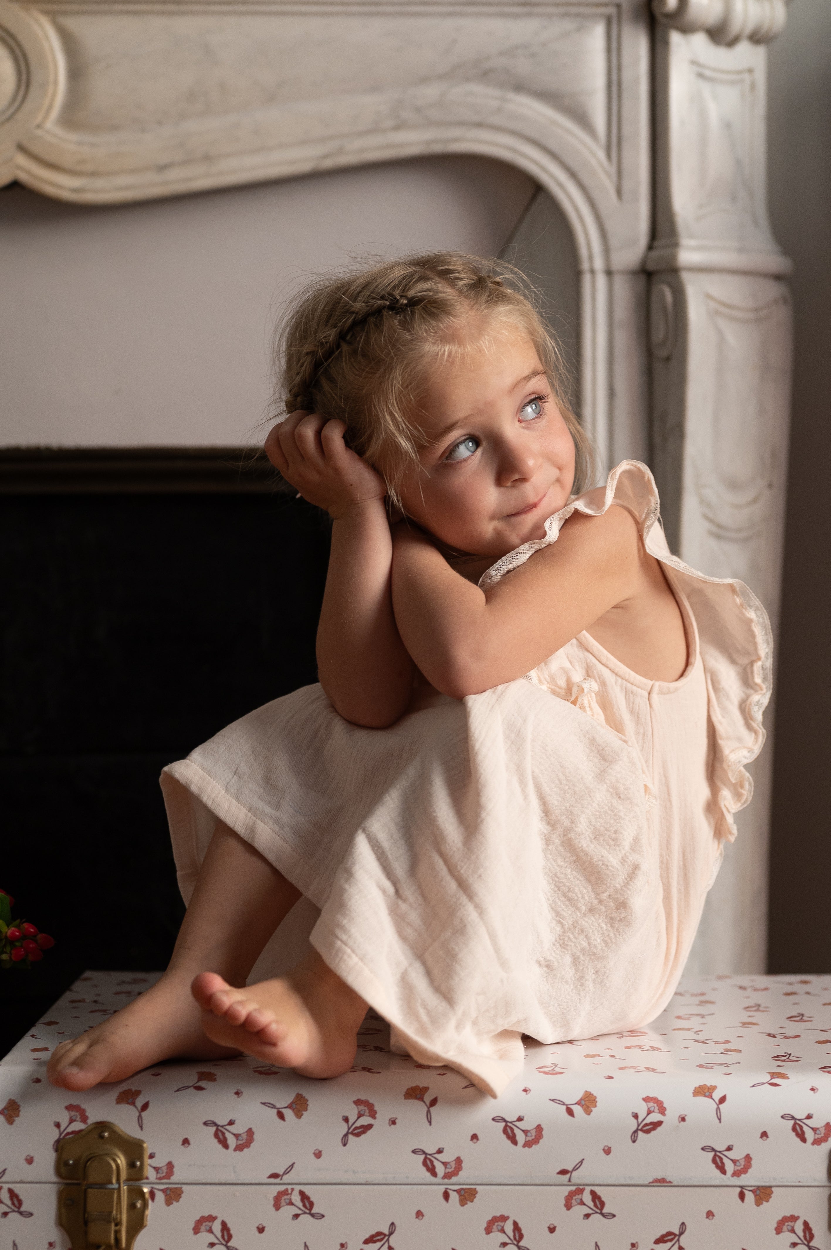 Robe Chaton Gaze Pétale Les Enfantines