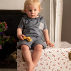 Blouse marine jean Les Enfantines