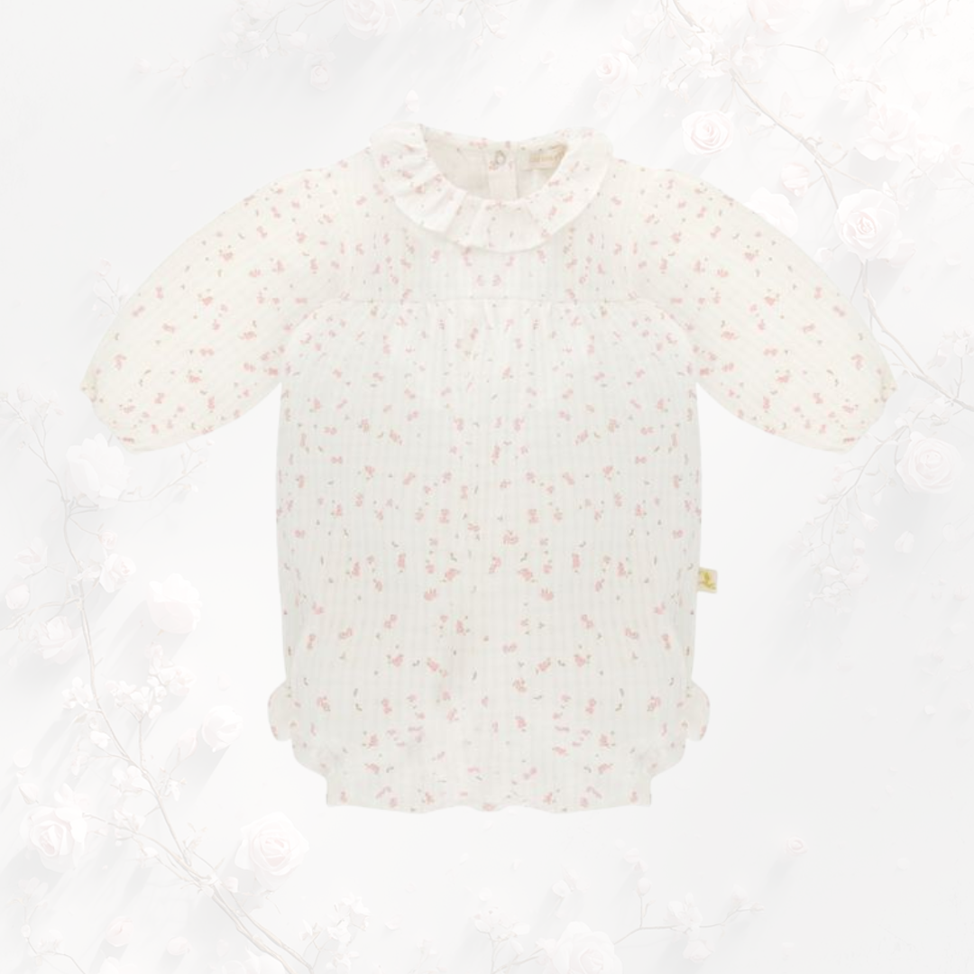 Barboteuse Calao Laurier Rose