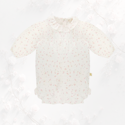 Barboteuse Calao Laurier Rose