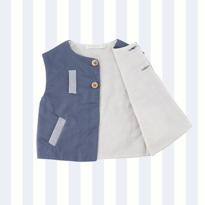 Veste Tortue Toile Jean