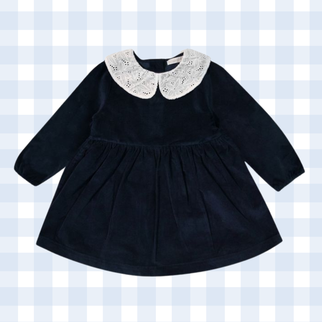 Robe Tourterelle Velours Jean