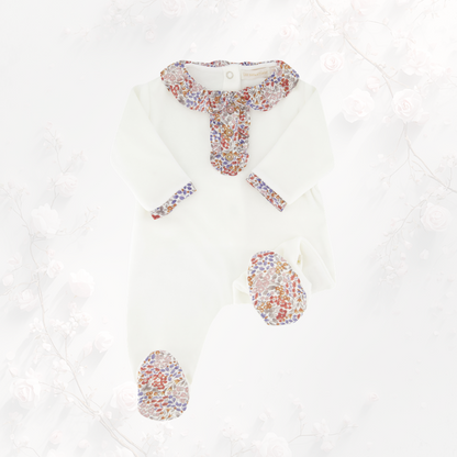 Pyjama Loup Fleurs Séchées