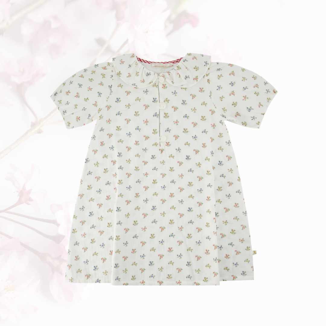 Chemise de Nuit gaze petites fleurs