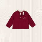 Blouse Abeille Velours bordeaux