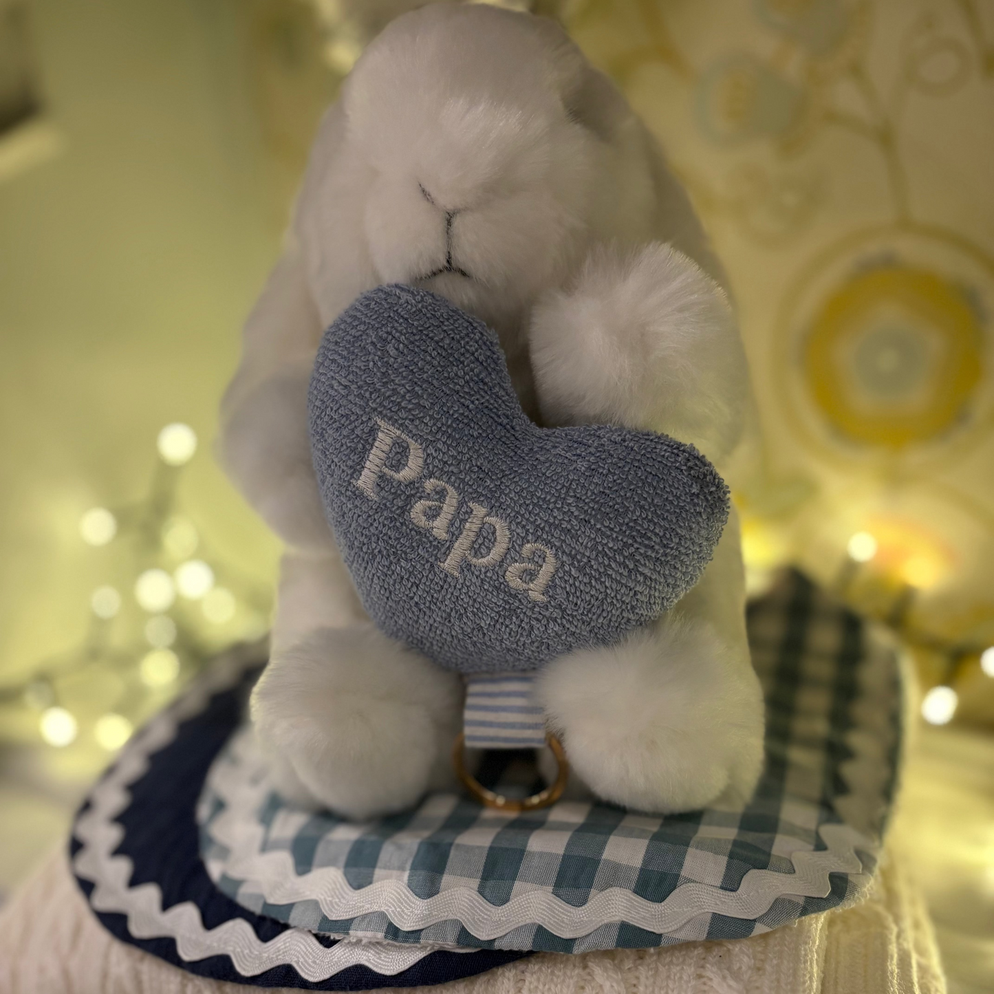 Porte clef brodé Les Enfantines