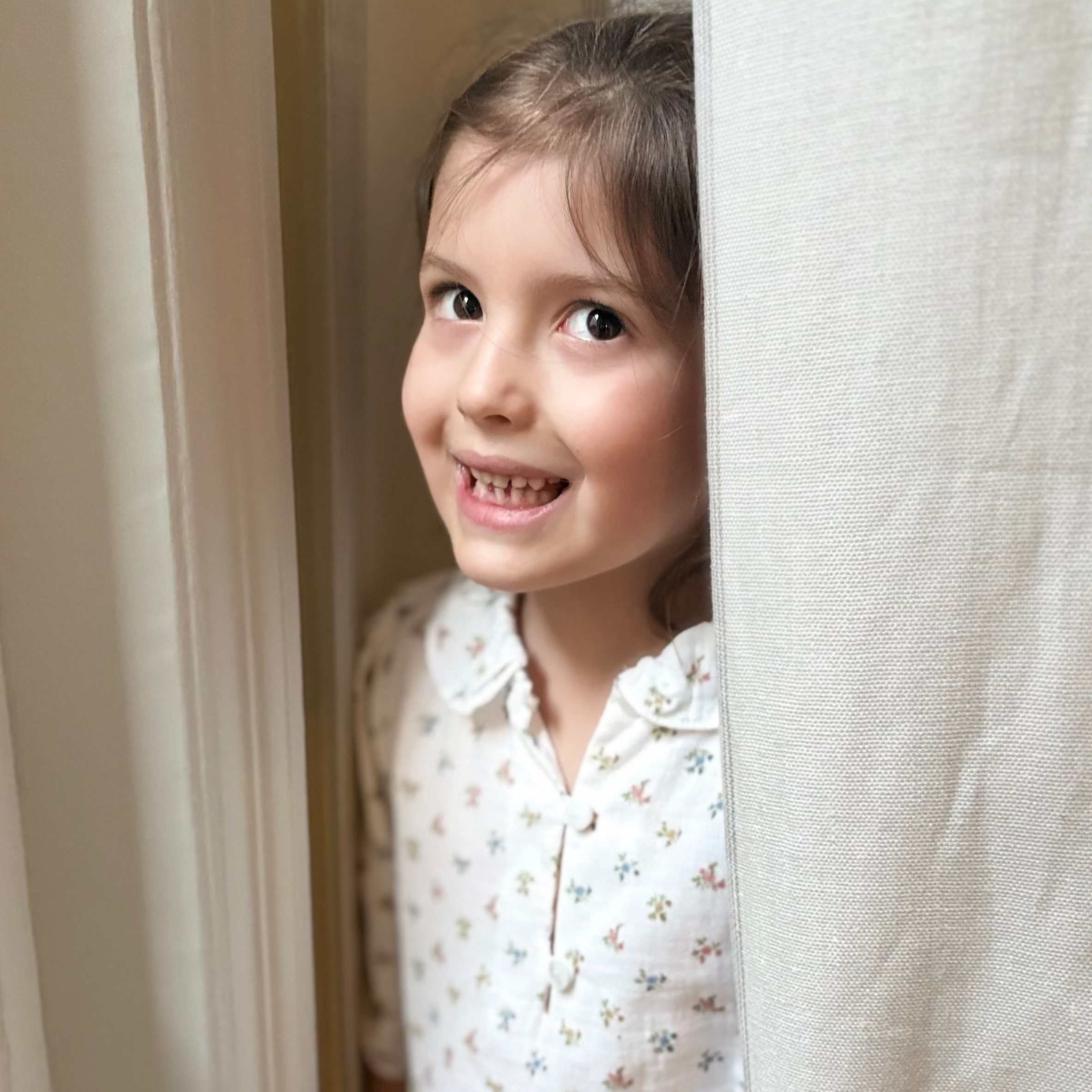 Chemise de Nuit gaze petites fleurs