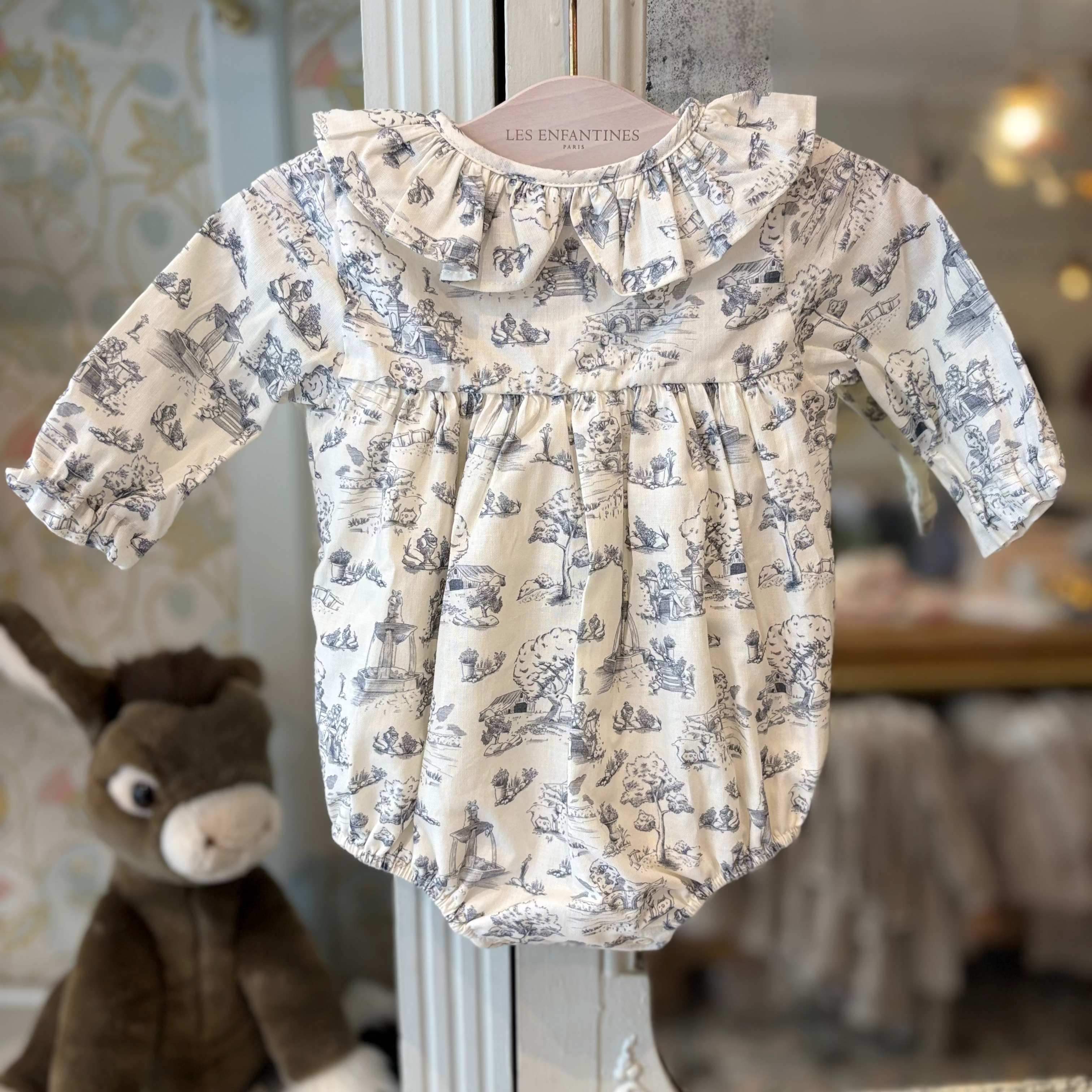 Barboteuse chaude Rouge-Gorge Mouton a la maison Les Enfantines