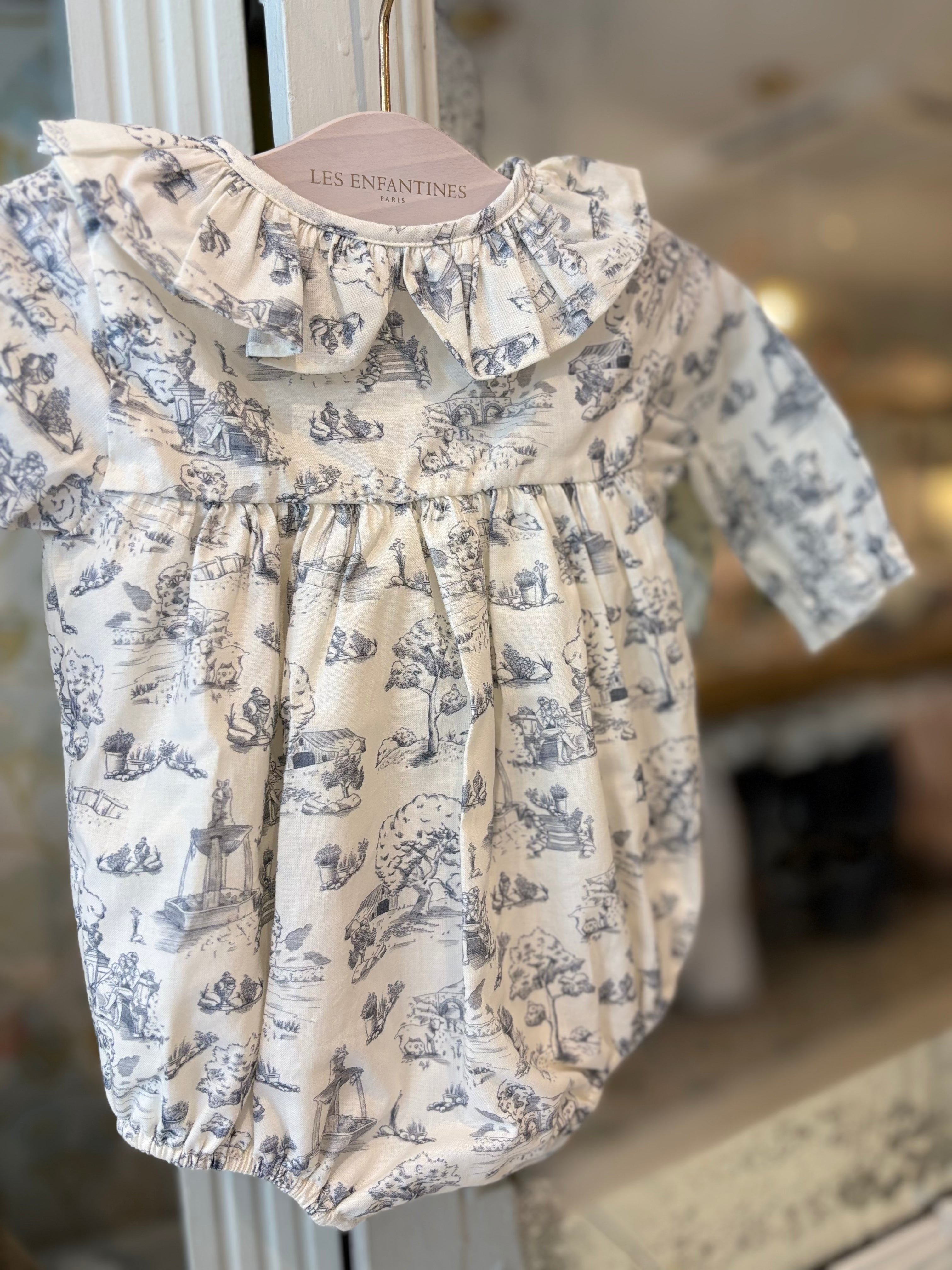 Barboteuse chaude Rouge-Gorge Mouton a la maison Les Enfantines