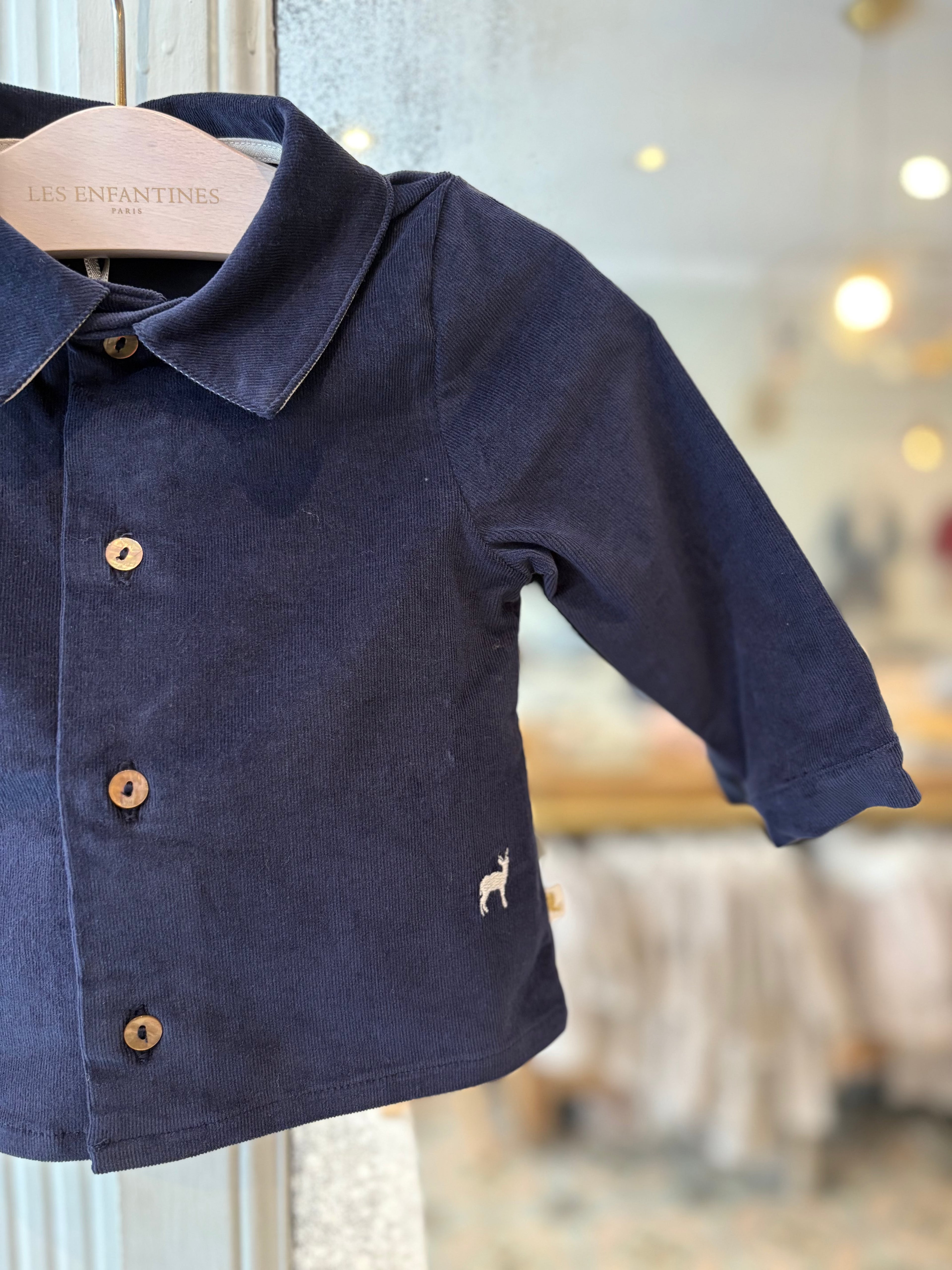 Chemise Calao Velours Jean Les Enfantines