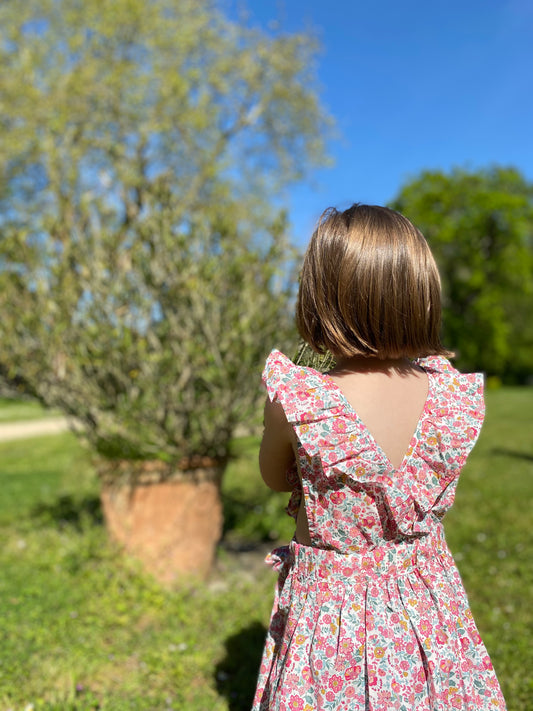 Robe Autruche amaryllis Les Enfantines