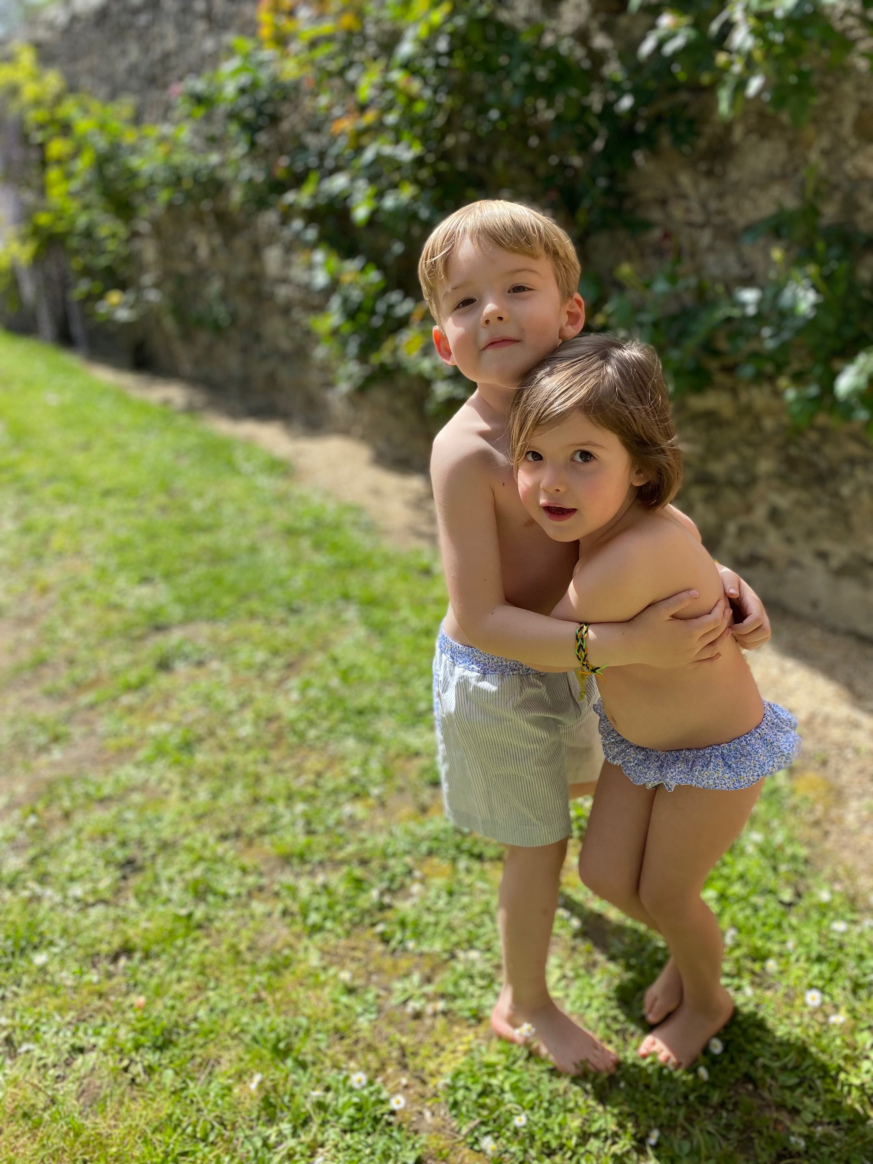 Maillot de bain méduse bouton d'or Les Enfantines