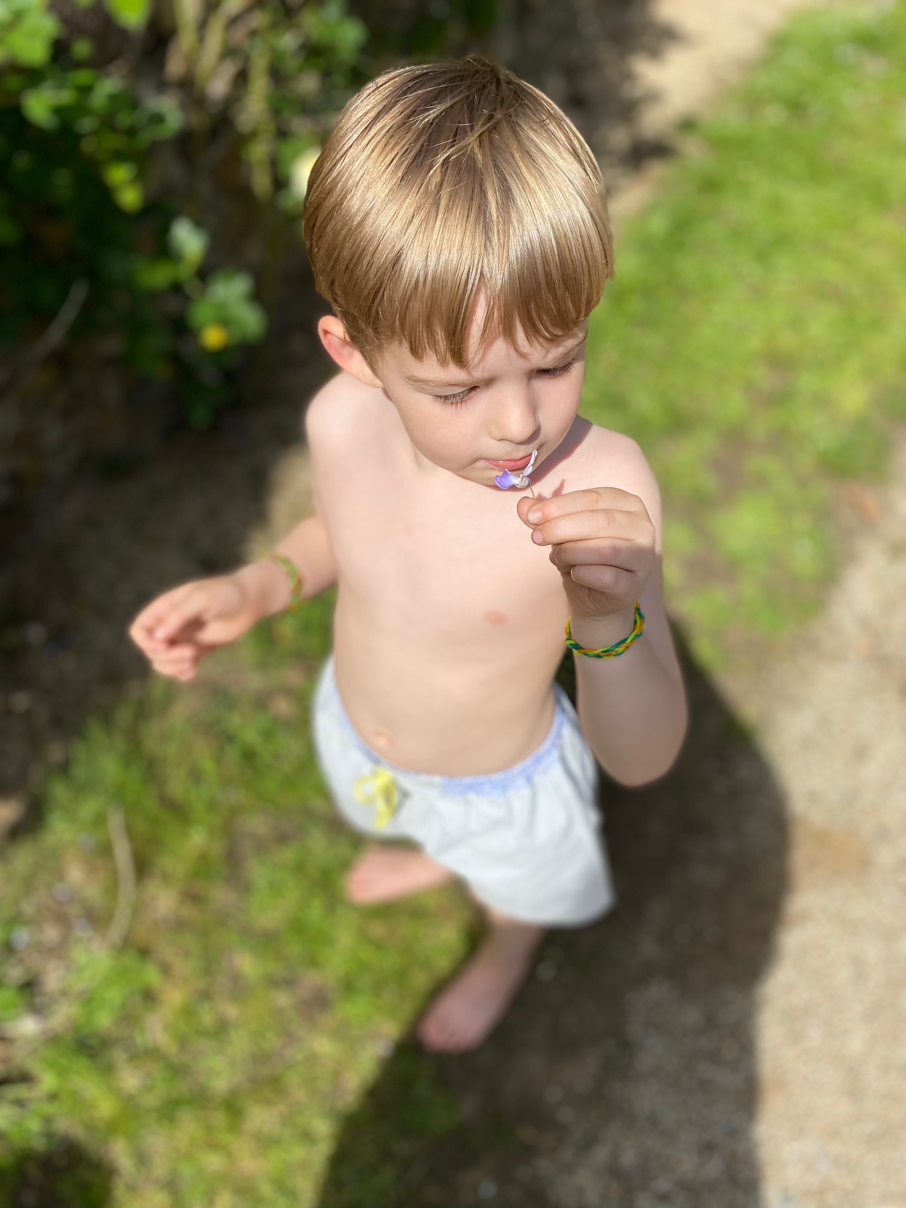 Maillot de bain dindon rayures Azur Les Enfantines