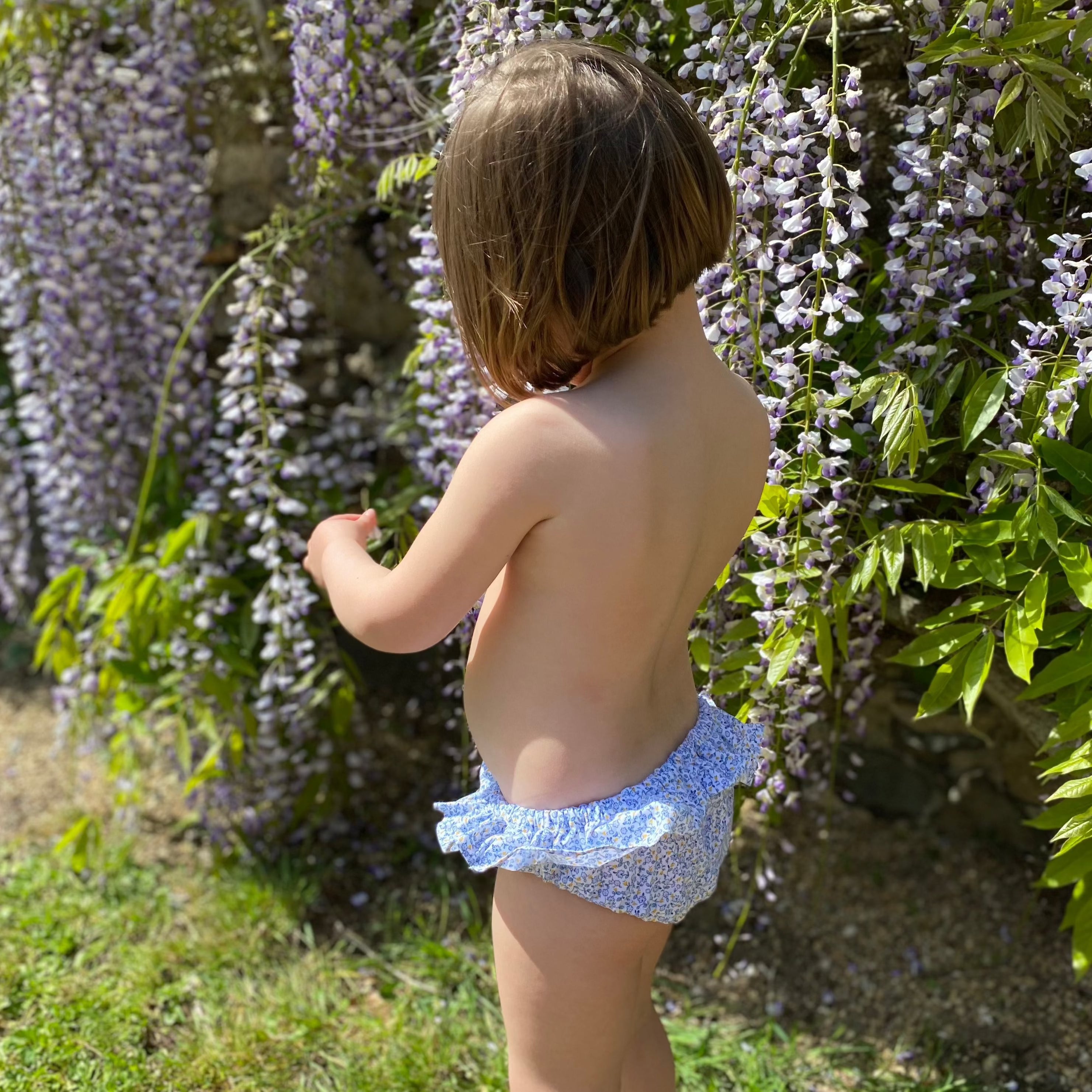 Maillot de bain méduse bouton d'or Les Enfantines