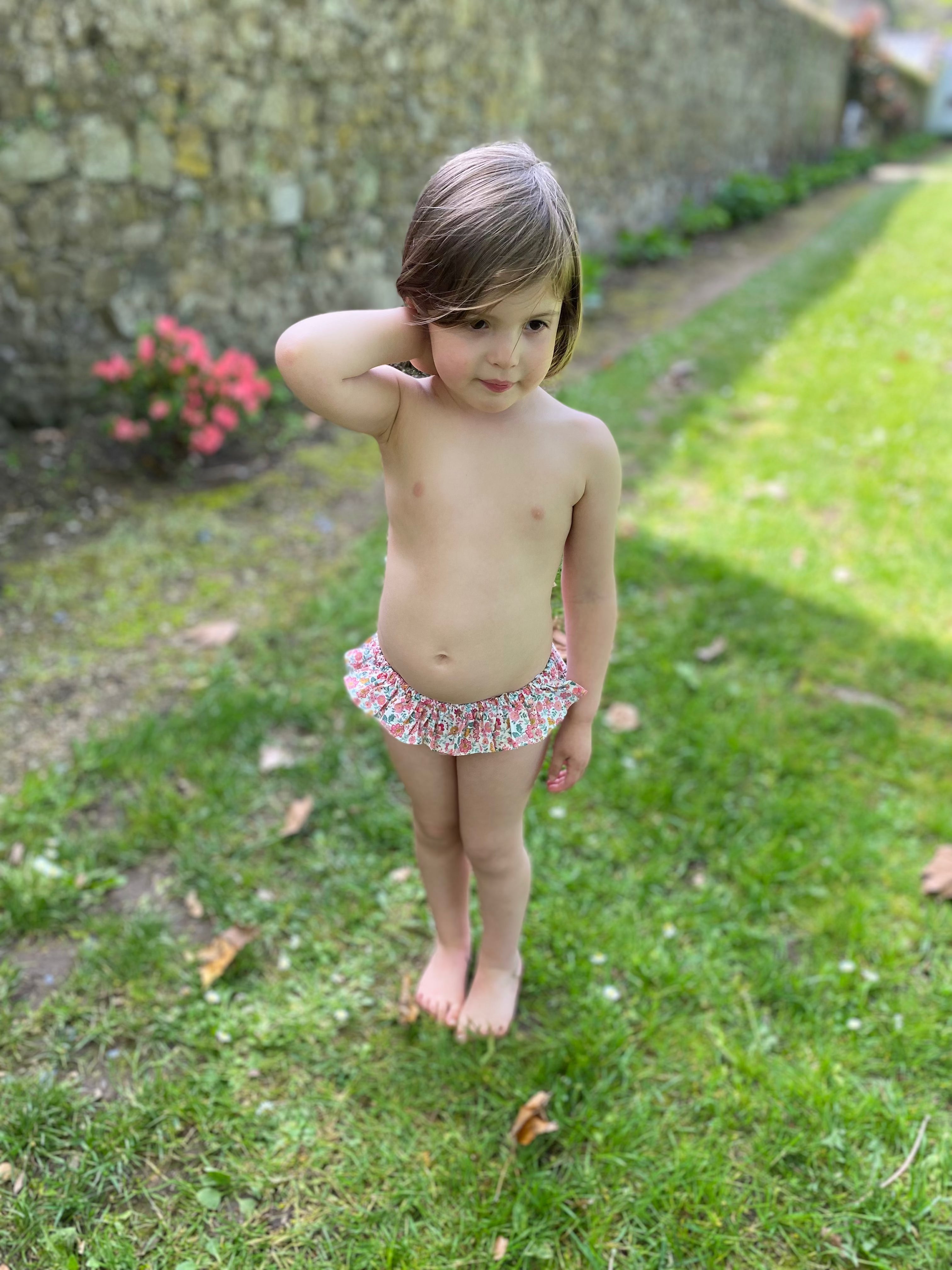 Maillot de bain méduse amaryllis Les Enfantines