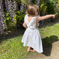 Robe autruche Damier blanc Les Enfantines