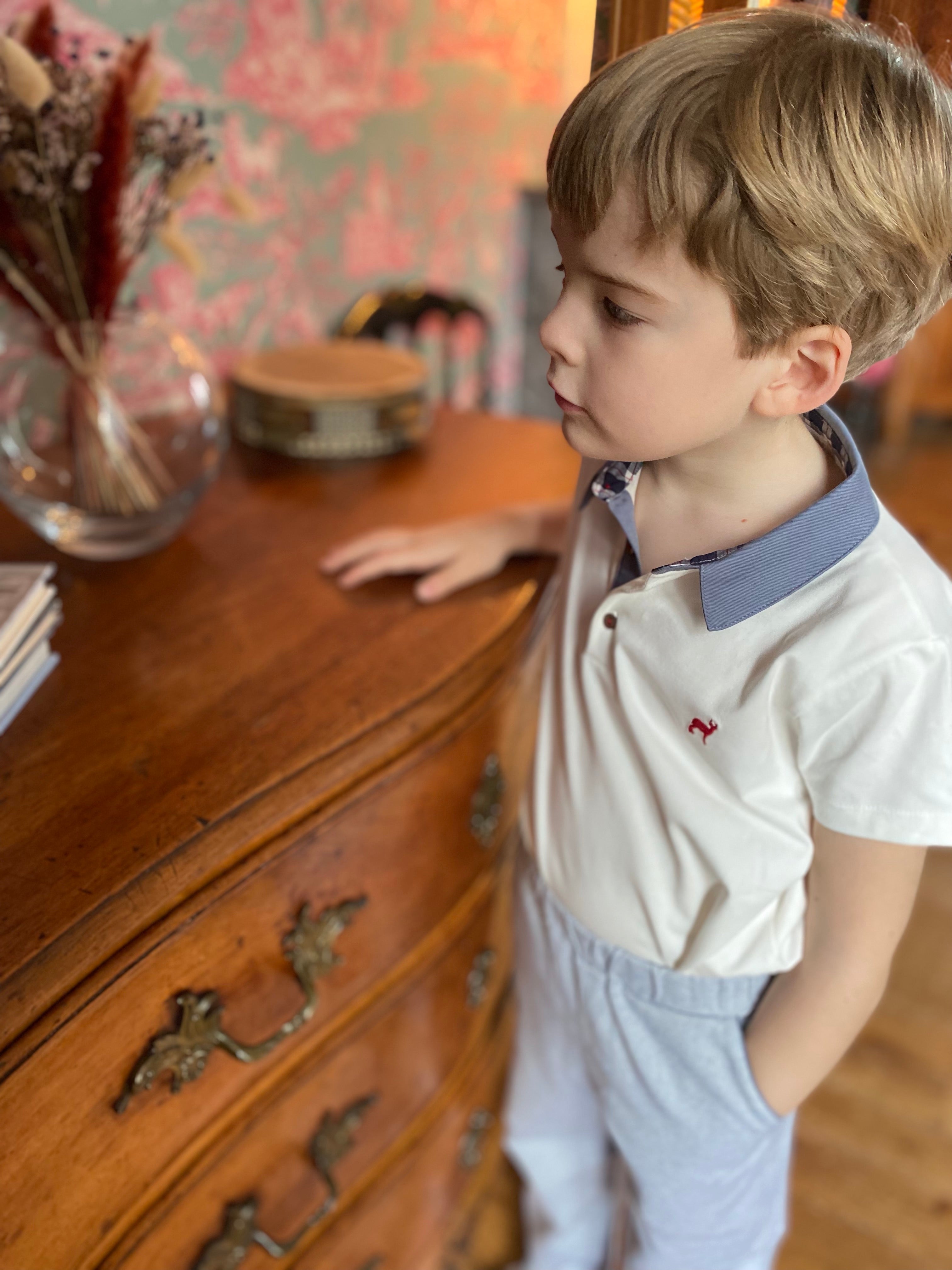 Polo aigle jean Les Enfantines