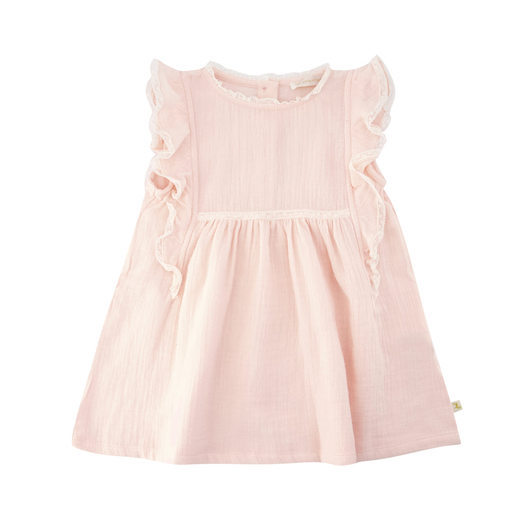 Robe de nuit chaton gaze pétale Les Enfantines